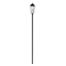 Z-Lite Gannon 3 Light Outdoor Post Mount Fixture, 12in. W x 149.5in. H, Black 5008PHXLR-5009P120-B - alternate 1